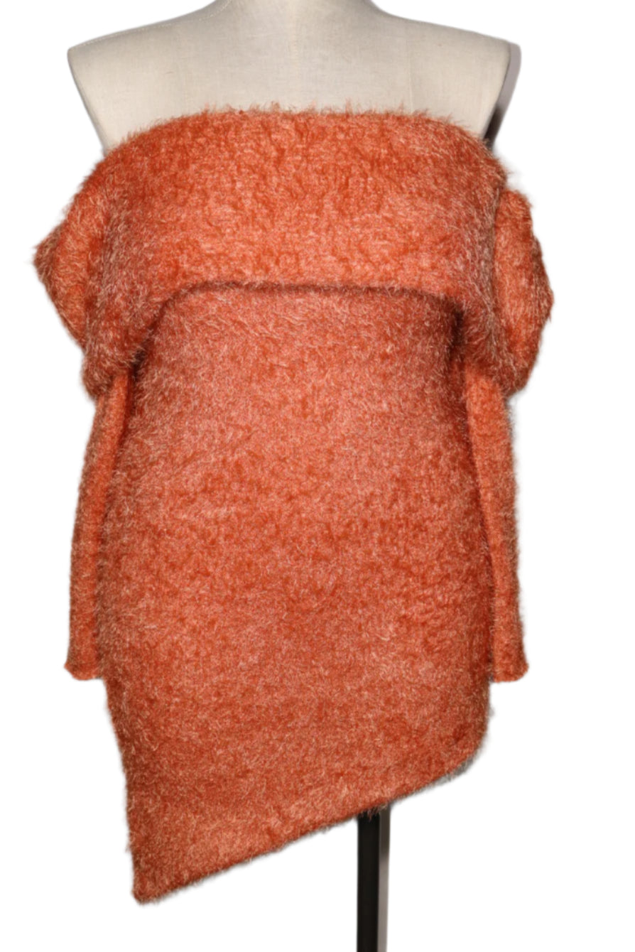 Fuzzy off-shoulder dress