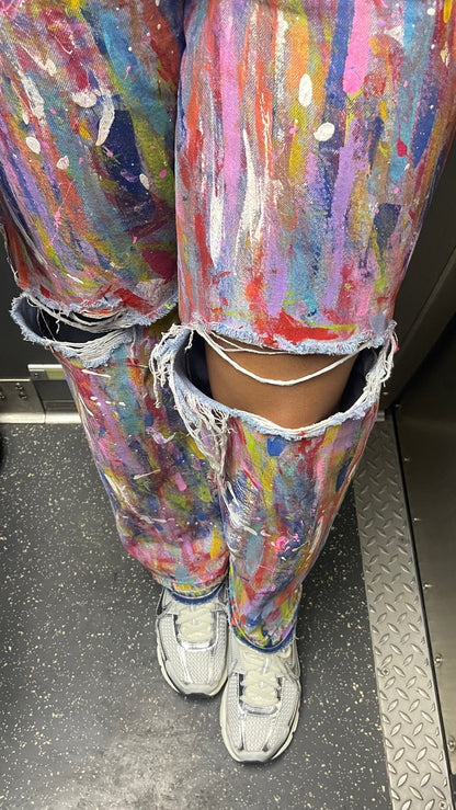 Multicolored Jeans