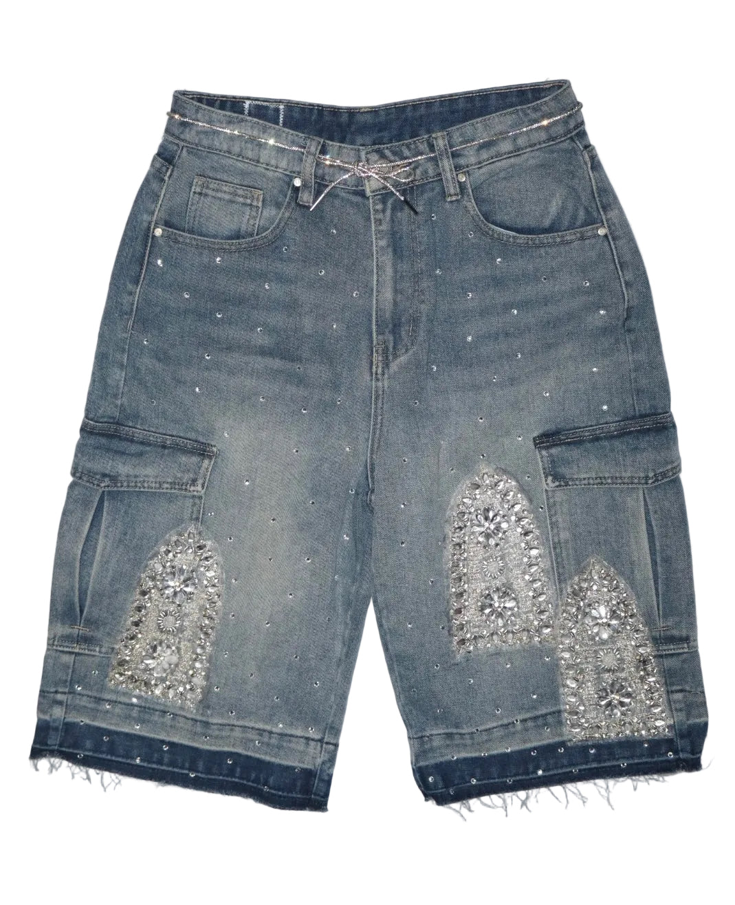 Bling Bling Denim Jorts