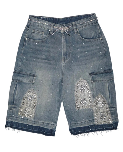 Bling Bling Denim Jorts