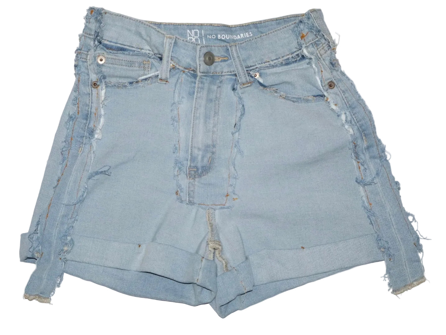 Inside Out Denim Shorts