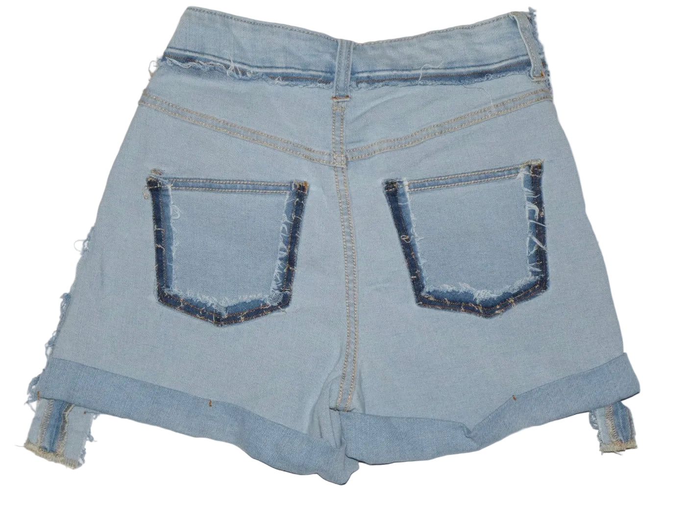 Inside Out Denim Shorts